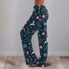 Women's Printed Wide Leg Pants Casual Relaxed Fit for Everyday Wear