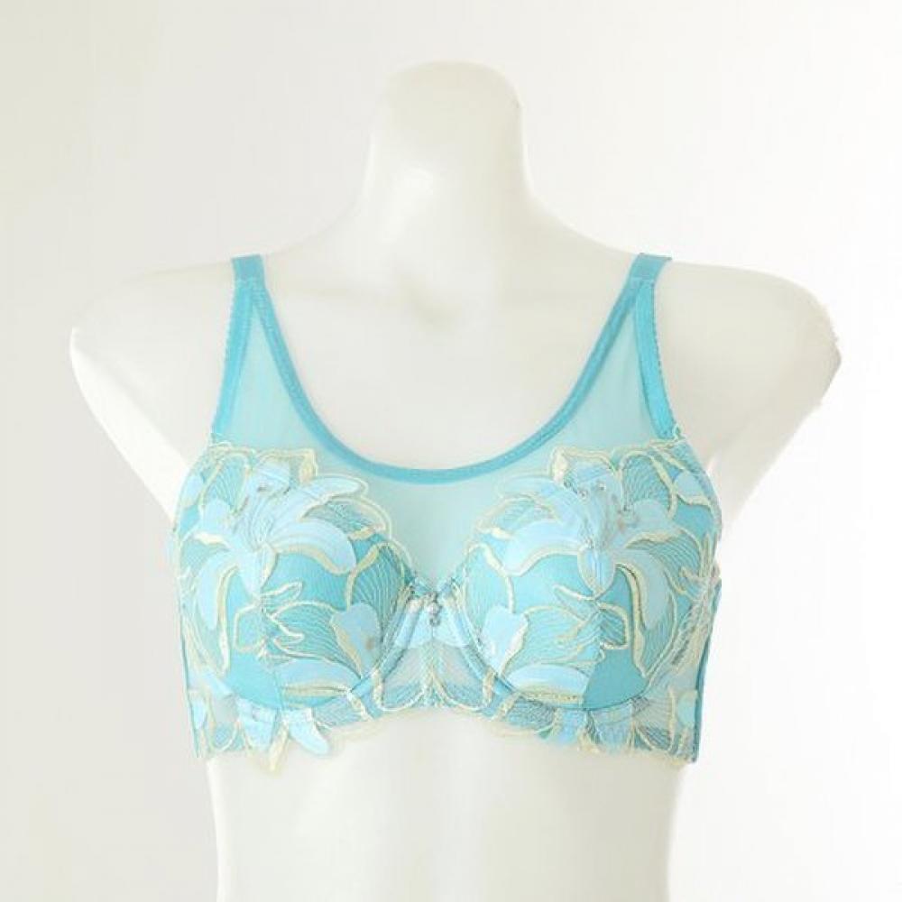 Wacoal SalutE Floral Full MakEup Bra E Cup dbr0472E minted/75E