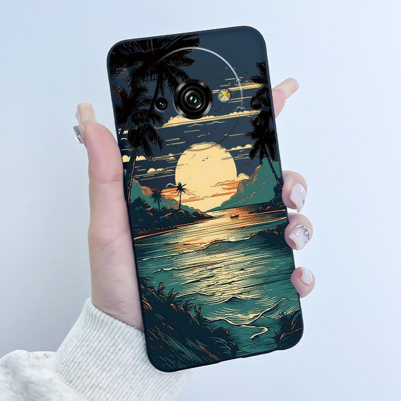 For Oukitel C59 Case Oukitel C59 Pro Cover Luxury Cute Love Rabbit Funny Pattern Black TPU Soft Silicone Protective Phone Case