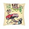 Czech Krtek Mole Cushion Cover 40X40Cm Home Decorative Printing Cartoon Comics The Mole Throw Pillow Case For Sofa Two Side