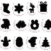 Cross-Border Christmas DIY Scratch Art Bookmarks for Kids - Holiday Gifts and Decorations