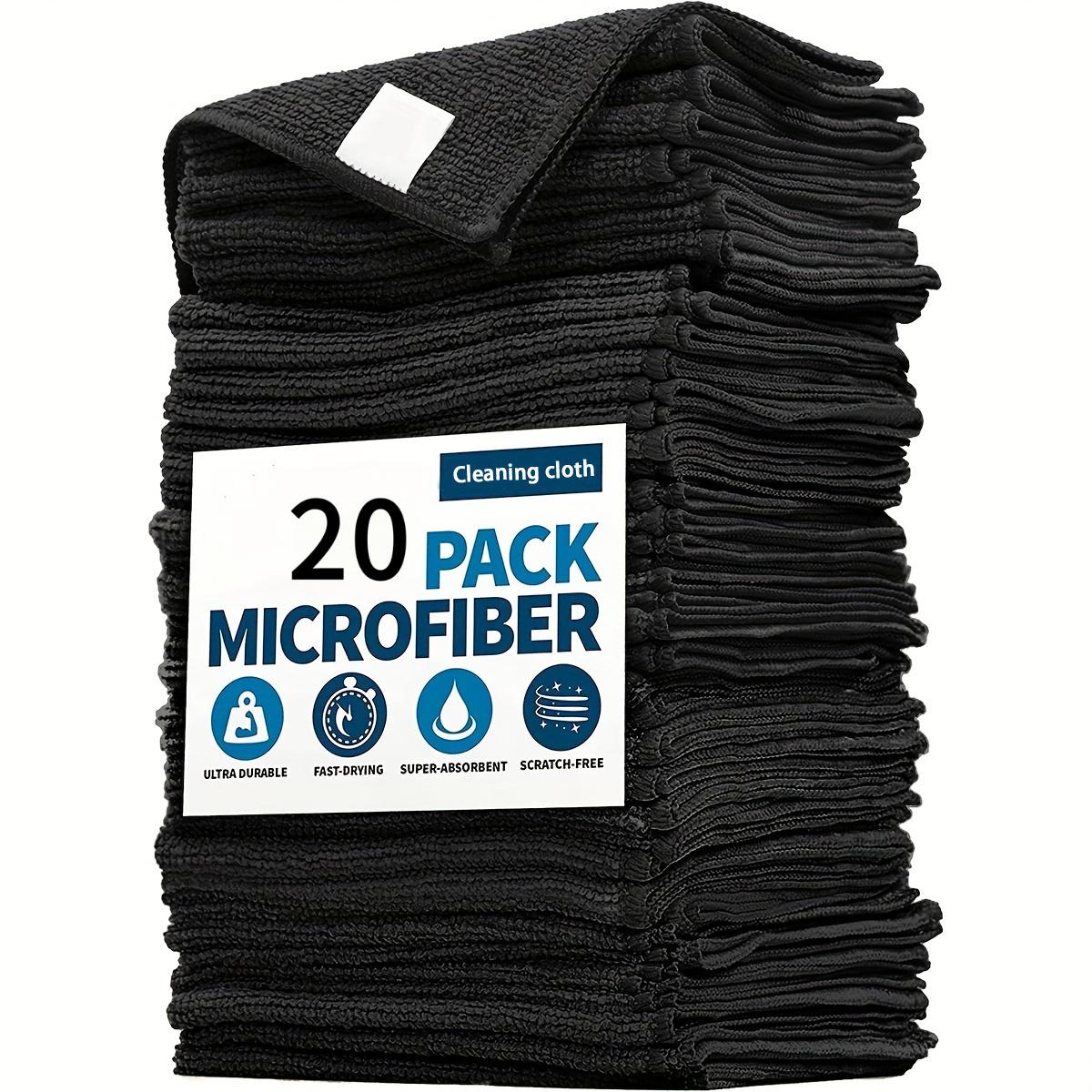 20pcs Cleaning Towels - Quick-drying, Scratch-resistant Dishcloths - Suitable for Kitchen, Bathroom, Car, Windows, Kitchenware, Dish Towels