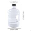 Clear Water Jug with Large Capacity for Outdoor Adventures