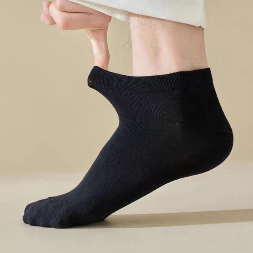 5/10 Pack Unisex Comfort-Fit Ankle Socks for All, Breathable & Lightweight - Ideal for Sports & Daily Wear Solid Women's Socks