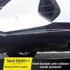 Fit For BYD Seal 06 Dmi Front Lip Front Spoiler Bumper Anti Collision Corner Molding Strip Front Face Modification Parts