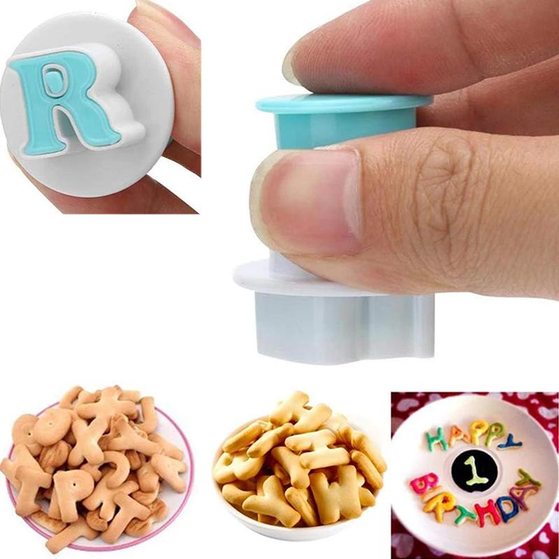 Cookie Cutter Letter Number Baking Pastry Molds For Cake Decorating Household Cupcake Making Fondant Cutting Kitchen Tools TMZ