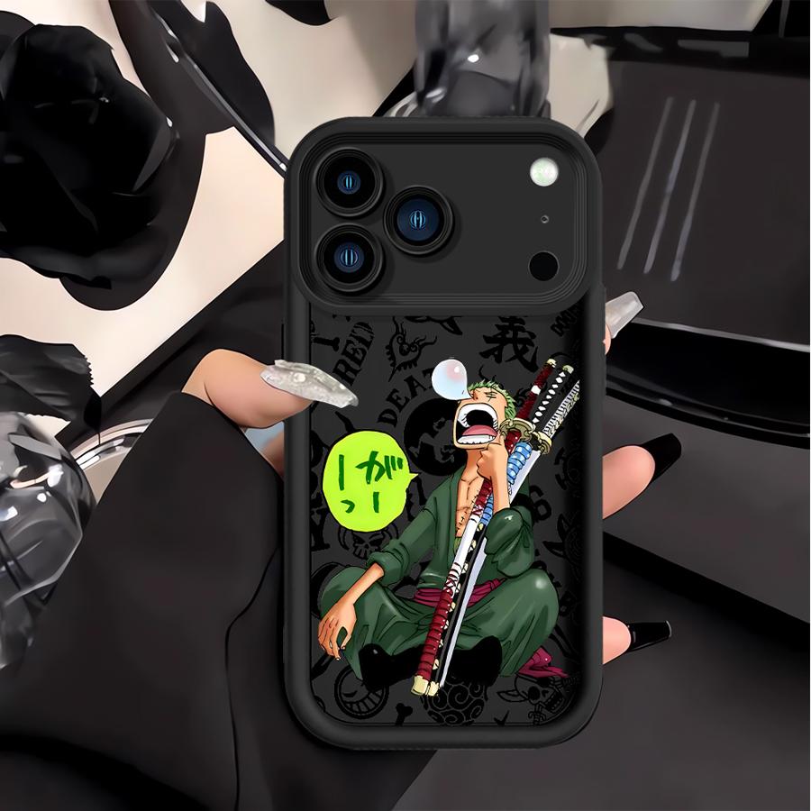 Case for Apple iPhone 17 Pro Max 11 Air 13 Mini 15 16e 16 12 14 Plus XR XS Phone Cover One Pieces Anime