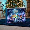 Plastic Dinosaur Figures 3D Printed Advent Calendar 24-Day Mini Articulated Figure Set Holiday Calendar for Kids Christmas Countdown Box with