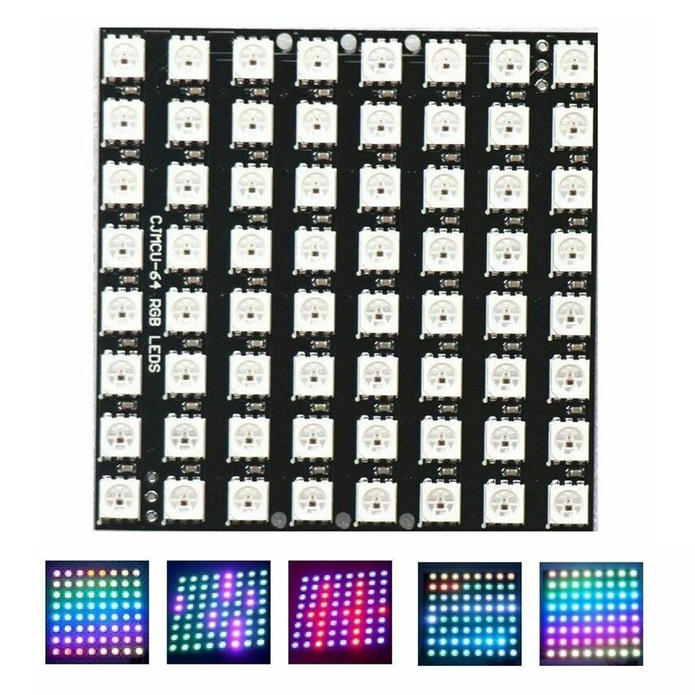W 812B 8x8 64-Bit Full Color 5050 RGB LED For Matrix Panel Light for Arduino