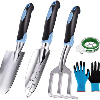 6-Piece Garden Shovel Set –  Hand Tools for Planting, Weeding & Outdoor Gardening