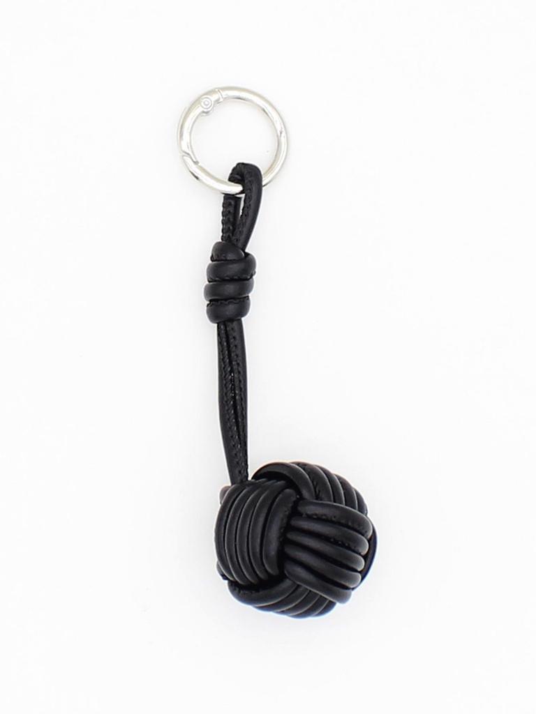 Korean Style PU Leather Hand-woven Ball Bag Pendant & Phone Charm - Autumn/Winter Collection