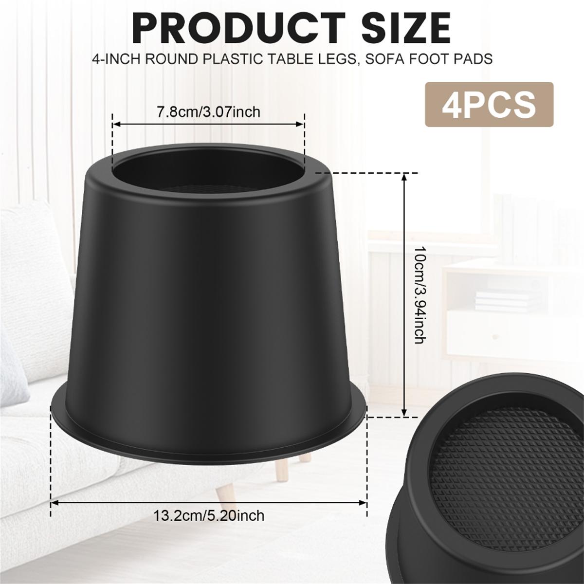 

4/6/48PCS Adjustable Furniture Leveling Feet Furniture Levelers Hardware Tools Leg Levelers Table Feet Screw on Glide Leveler