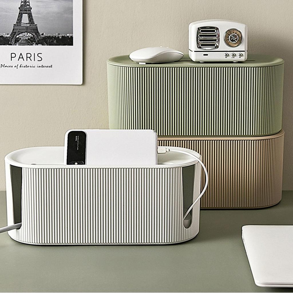 Plug Board Storage Box Cable Wire Organizer Case Socket Wireless WiFi Router Bracelet Desktop Data Line Plug Holder Shelf Box