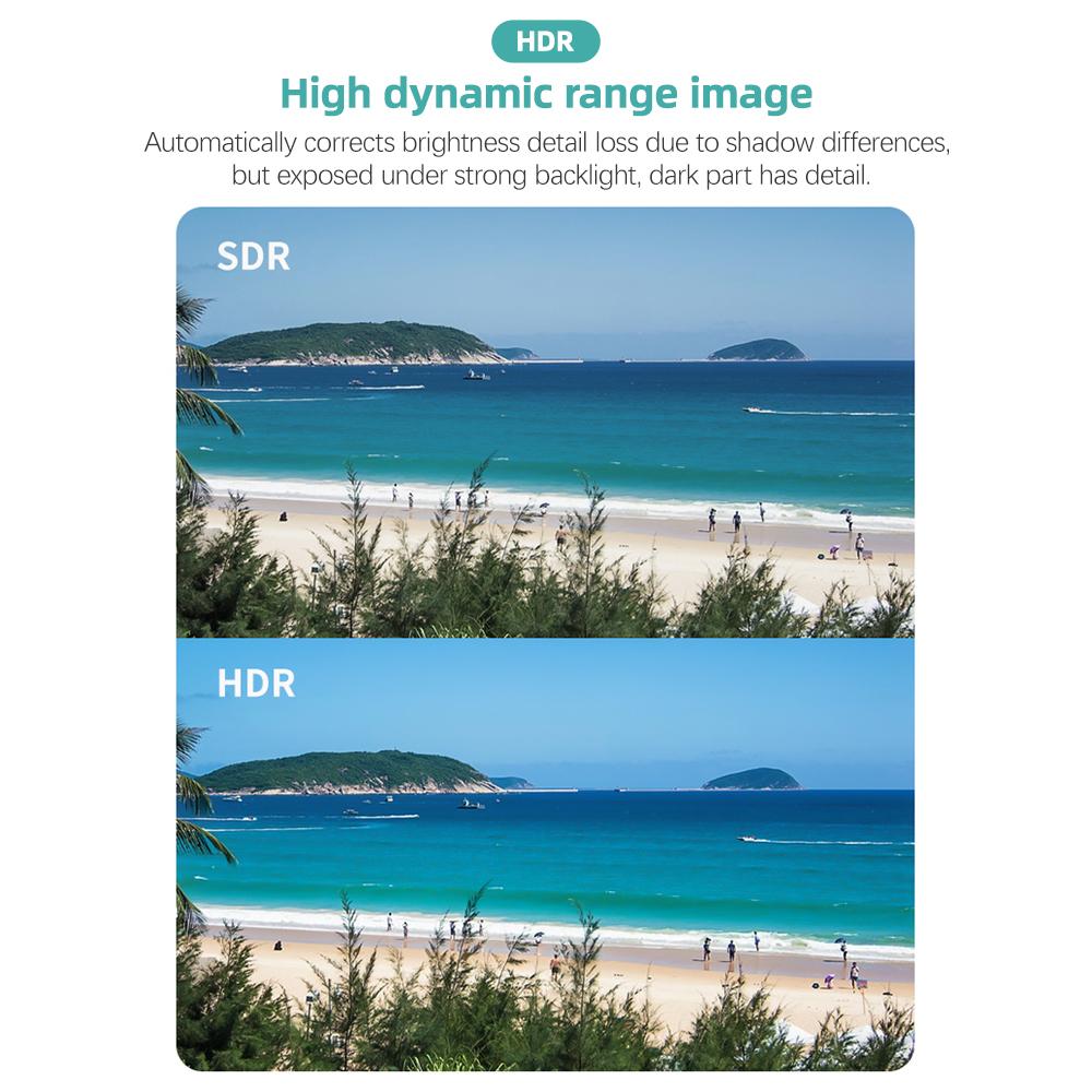 Câmera de Ação SJCAM C200PRO Ultra HD com Tela de Controle Tátil de 1,3 polegadas 4K/30FPS 20MP 40m à Prova d'Água