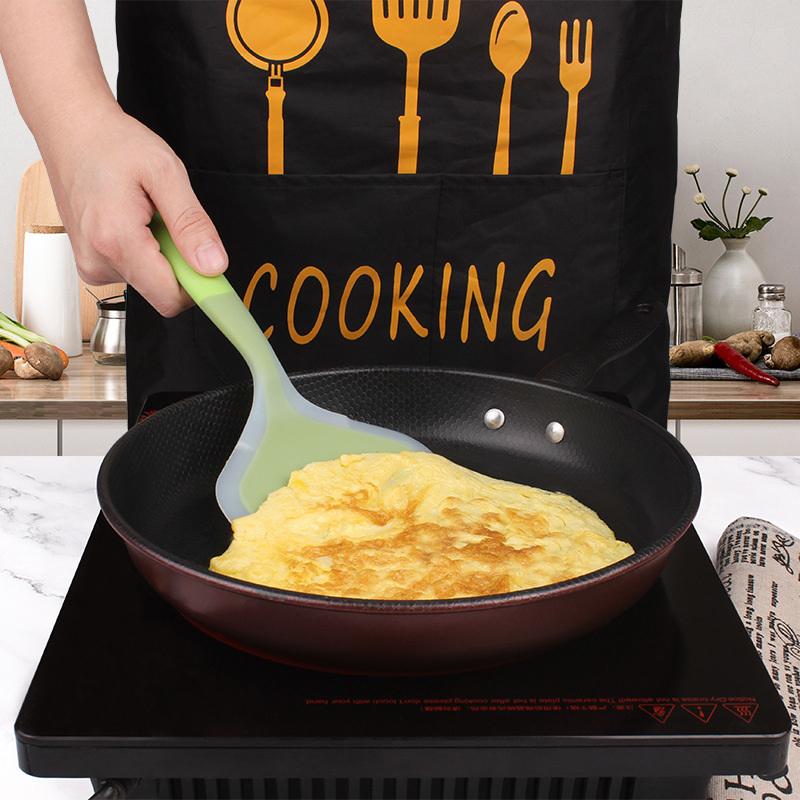 Silicone Spatula Tool Non-stick Shovel Kitchen Utensils Tamagoyaki Turner Omelets Pan Non Stick Turners Food Home Cooking