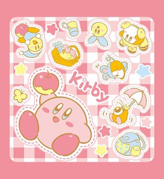 Kirby of the Stars Hand Towel Picnic
