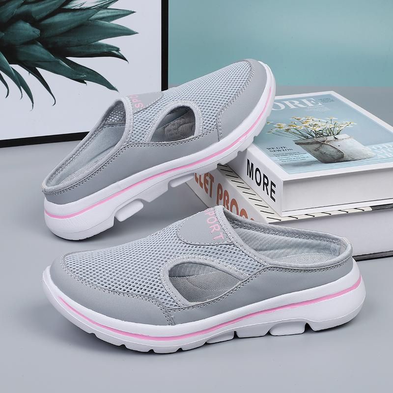 Fashion Men's Slippers Summer Soft Comfortable Home Slippers Breathable Anti-slip Men's Sneakers Couple Flats Mules Shoes Zapatillas