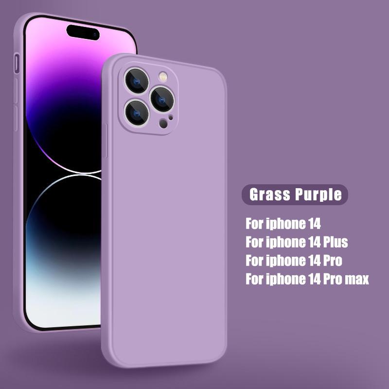Voor iPhone Zachte vloeibare siliconen telefoonhoes Flanel cameralens bescherming Achterkant voor iPhone 16 15 14 Pro MAX 13 12 11 Pro X XR XS 8 7 Plus