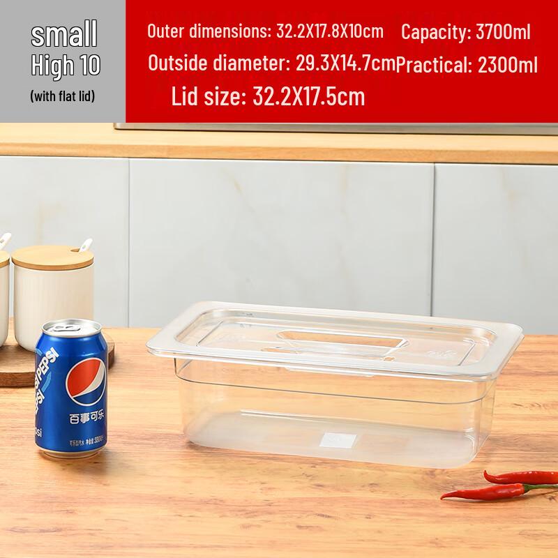 Acrylic Food Display Container with Lid