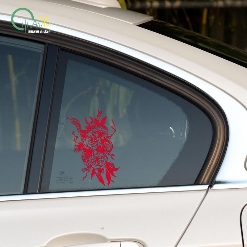 mandala snake decal for car and motorcycle to cover scratches, waterproof and reflective.