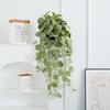 40-100cm Fake Hanging Plants Artificial Begonia Plant Vines Silk Plant Wall Leaves Tropical Scindapsus Plant For Home Garden