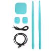 Elektrische Lucht Drumstel Draagbaar Virtueel Drumstel met Drumstokken Pedalen Elektronisch Drumstel voor Volwassenen Kinderen Beginner