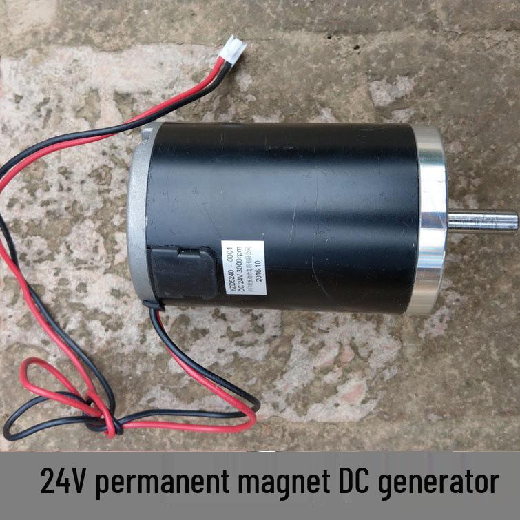 12V/24V Permanent Magnet DC Generator, 100W/180W/300W, Hand-Crank, Wind/Pedal/Water Power for Battery Charging