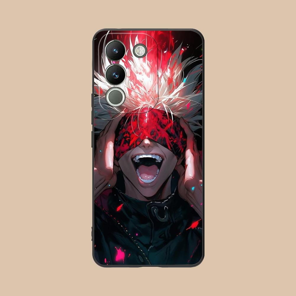 Jujutsu Kaisen Satoru Gojo Phone Case for VIVO V60 V50 V40 V30 V29 V27 V25 V23 Pro Lite 5G Colorful Printing Cover Cover Pretty