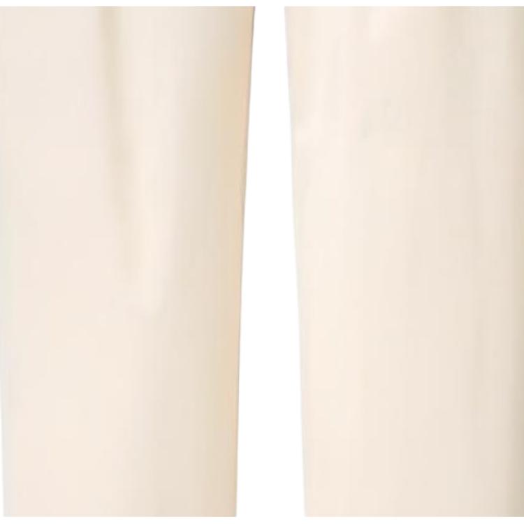UNIQLO SS24 U Series Solid Color Casual Cropped Pants Women bottoms Light-Beige 467043-30