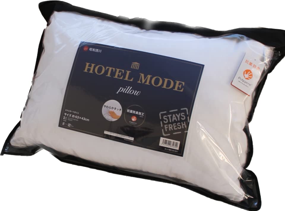 

Showa Nishikawa Soft Touch Hotel Mode Pillow, 63 x 43cm