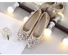 Pointed Toe Rhinestone Mary Jane Flats - Women's Autumn Soft Sole, Sizes 41-43