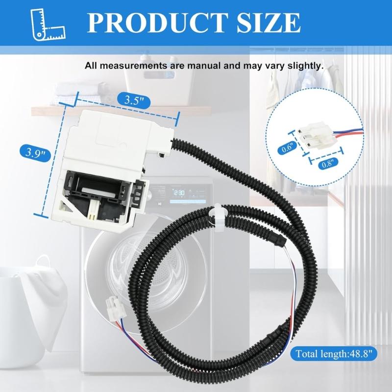 Washer Lid Lock Asembly WH08X32657 Clothes Washer Lid Lock Service Replacement Kits Clothes Washer Lid Lock Enduring