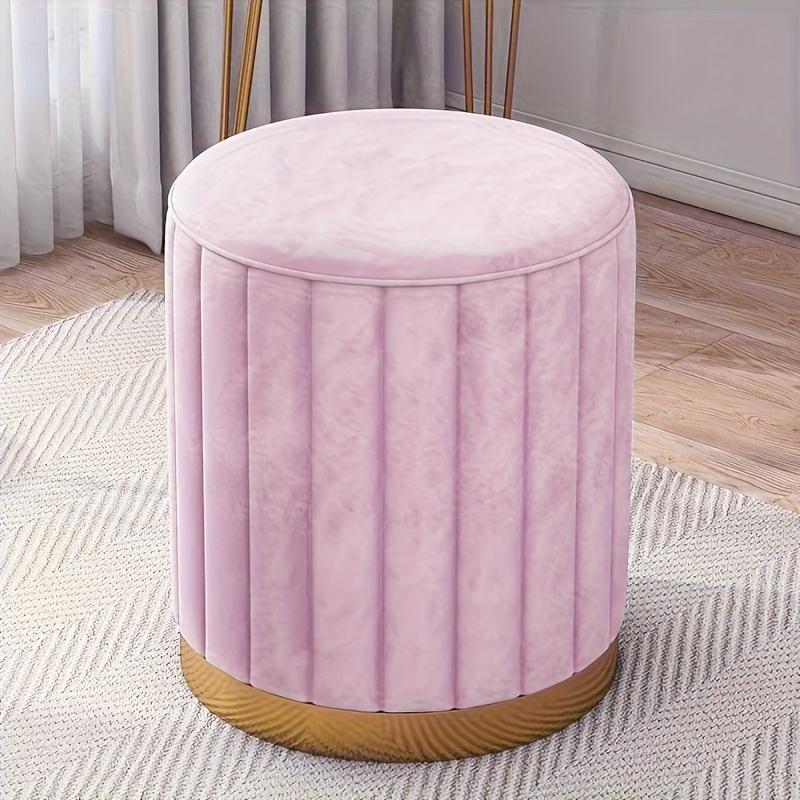 A Makeup Stool, a Round Stool for The Bedroom, a Small Round Bench, a Sofa Stool, And a Vanity Chair