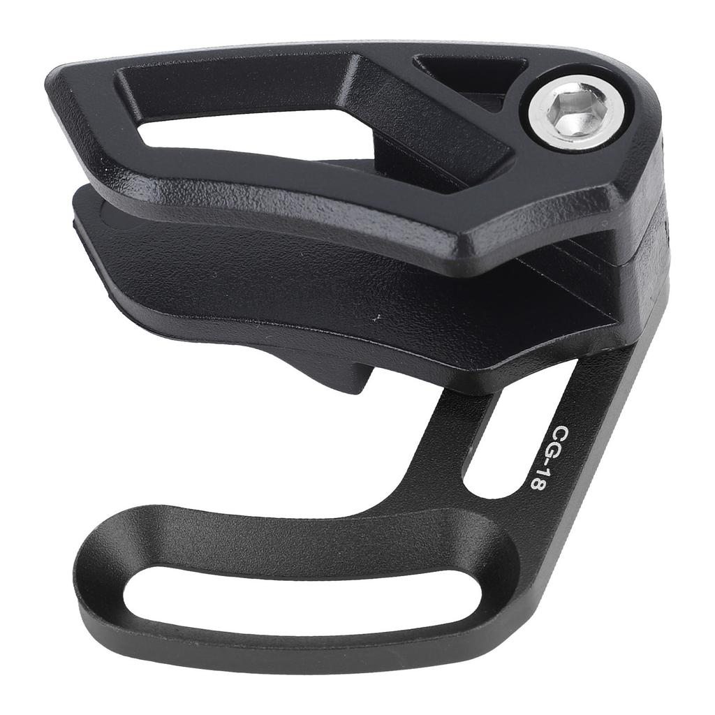 Guía de Cadena para Bicicleta de Montaña Aleación de Aluminio Plato Positivo Negativo Protector de Cadena para Sistema 1X Único de 26T a 36T Negro