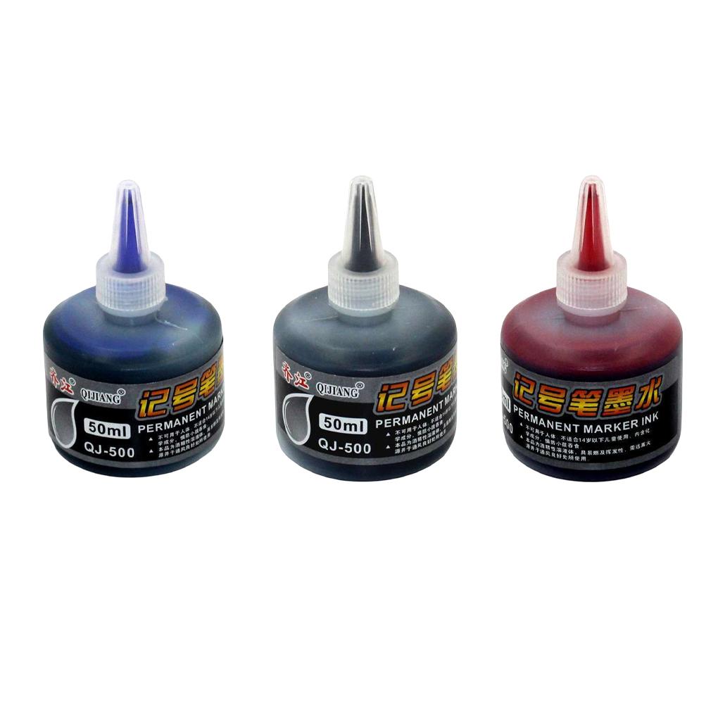 Oil Marking Pen Ink Dry Pens Refill Inks Handwriting Drawing Stationery Writing Tool Accessory School Office Supply