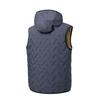Unisex Plus Size Winter Thickened Down Cotton Stand Collar Vest