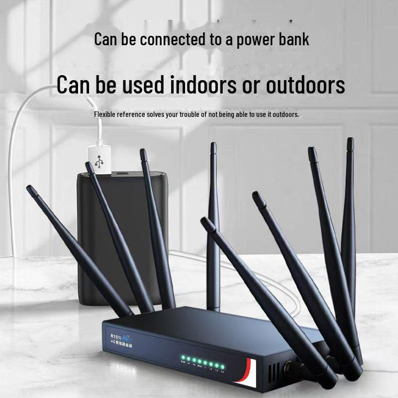 2024 Industrial-Grade Portable Wireless WiFi Router - No Broadband Plug Needed