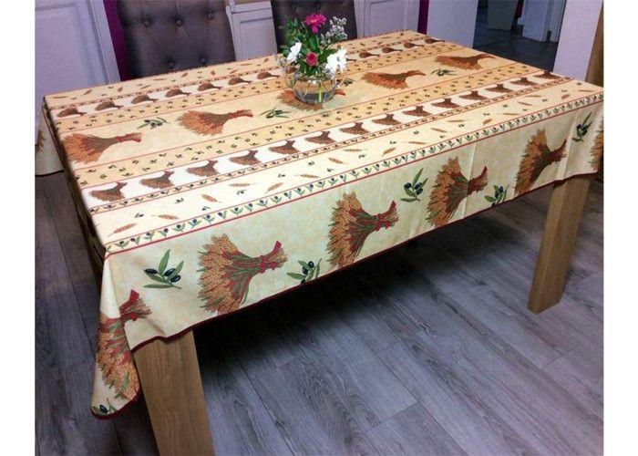 Nappes - PROMO LINGE - Polyester - 240 x 150 cm - beige