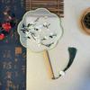 Embroidered Round Fan, Traditional Fan, Fan Dance, Classical Dance, Double-Sided Embroidery, Special Business Gift