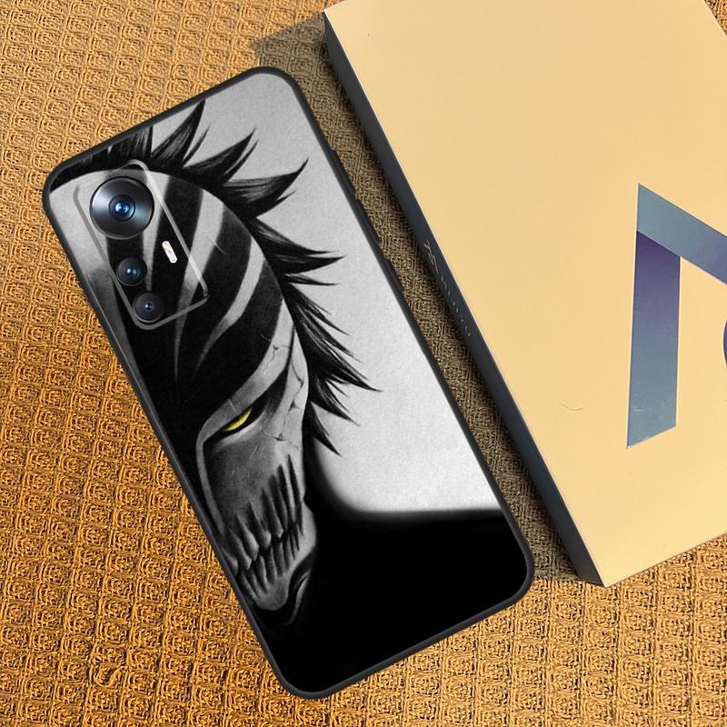 Black White Anime Bleach Case For Xiaomi 12T 11T Pro 13 11 12 Lite POCO F5 X5 Pro X3 Pro F3 M5 POCO F5 X4 F4 GT Cover