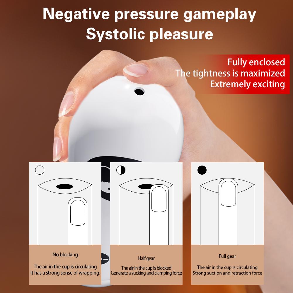 Electric Penis Trainer Male Masturbator Cup Vacuum Pump Vibrator Delayed Ejaculation Adult Sex Toys Blowjob Machine Suction Cup