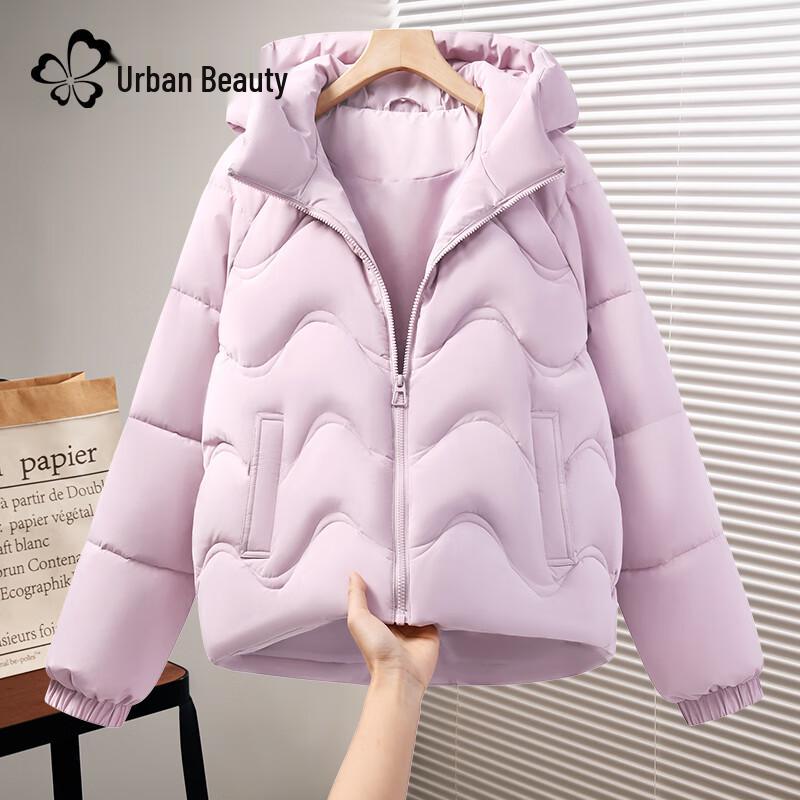 

Dushi Liren Women s Fleece Lined Hooded Puffer Jacket XL