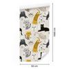 Wallpaper Cute Kittens In Scandinavian Style for Living Room and Bedroom 50x1000