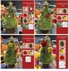 Large Christmas Tree Figurine Dolls - Plush Holiday Decorations for Mall Displays