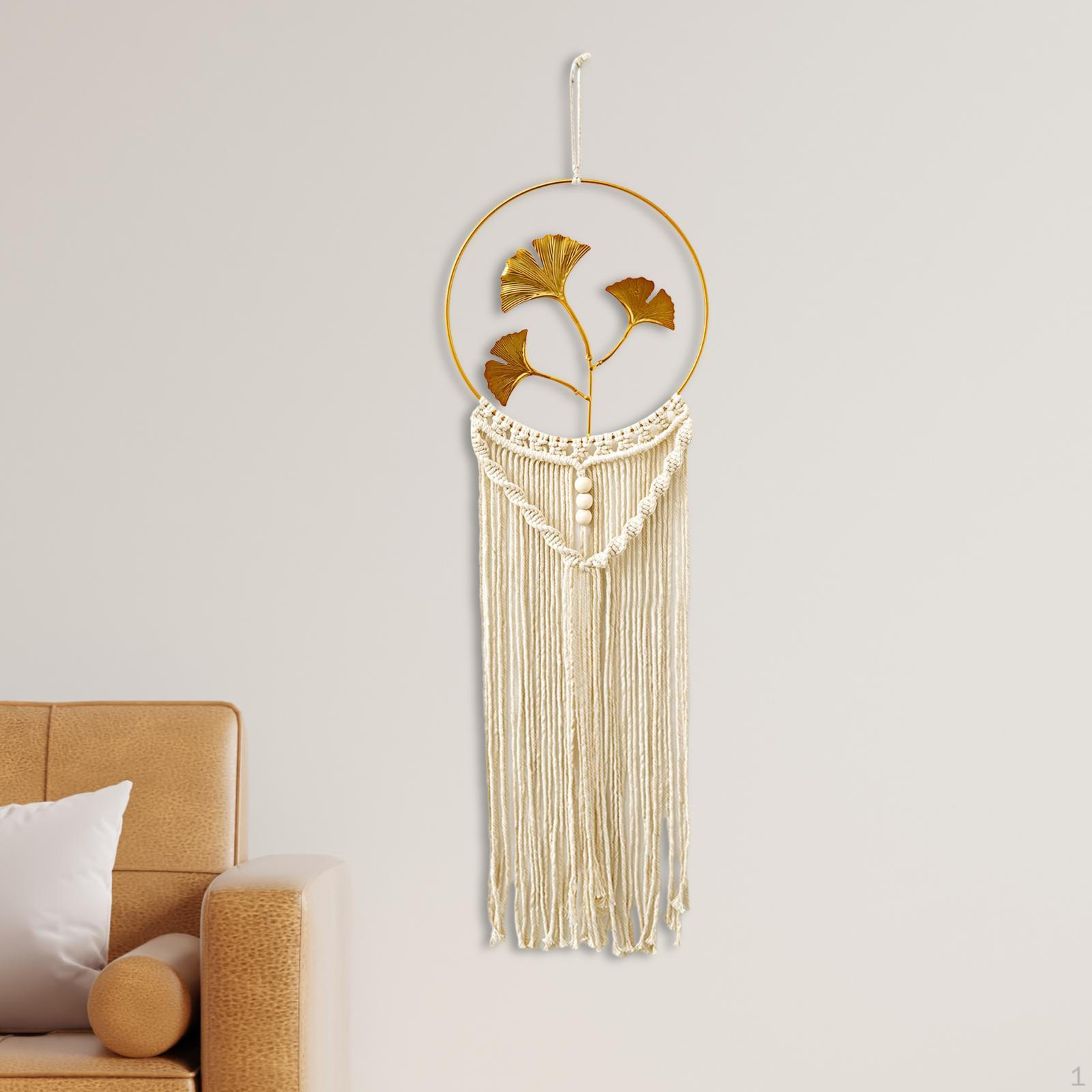 Hand Woven Tapestry Wall Decor DIY, Beautiful Macrame Hanging Boho for