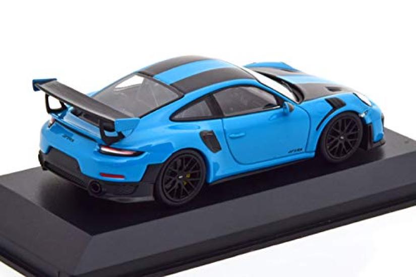 Minichamps Porsche 911 991 2 GT2 RS Weissach Package 2018 Light Blue Black Limited to 222 units 143