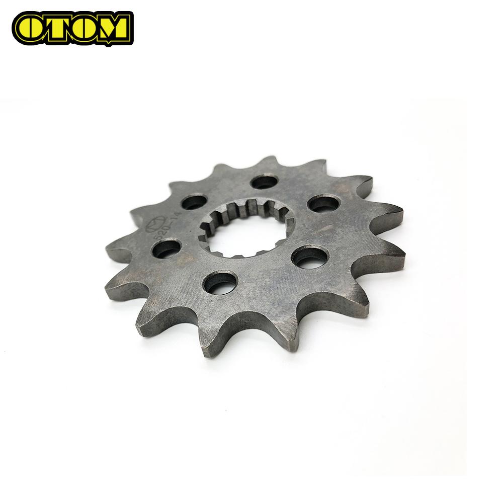 Motorcycle For KAWASAKI LONCIN VOGE Front Sprocket 520 Chain 14 Teeth KLX250 KLX300 YF300 LX300GS-B 300R 300GY 300DS Accessories