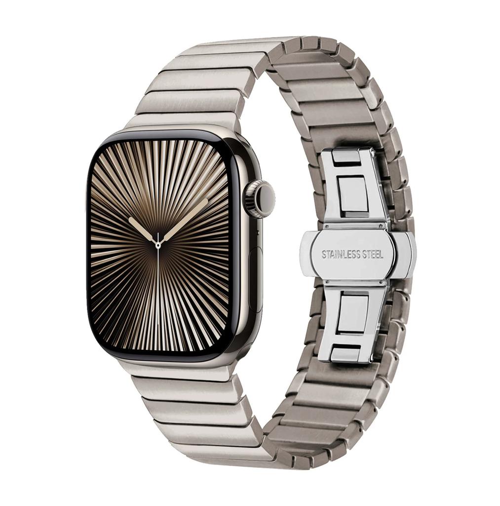 Stainless Steel Band For Apple Watch 10 46 42mm Metal Business Bracelet For Iwatch 10 Ultra 49mm 44/45 38/40mm Strap Accessories