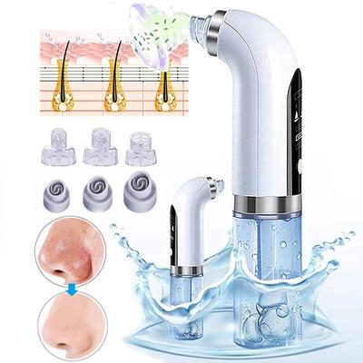 Blackhead Remover Pore Vacuum Face Cleaner Electric Pimple Black Head Removal USB Rechargeable Water Cycle Facial Cleaning Tools