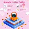 Android 15 Kids Tablet, 10.1 Inch, HD 1280×800 Display, 20GB RAM+128GB ROM, 5MP+8MP Camera